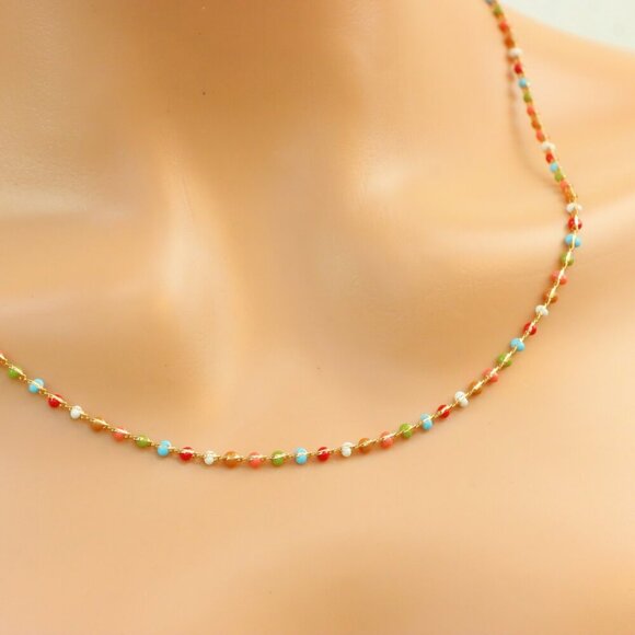 "New Beautiful Design Necklace Chain for Women/Girls, Gift, N723 - Picture 3 of 10